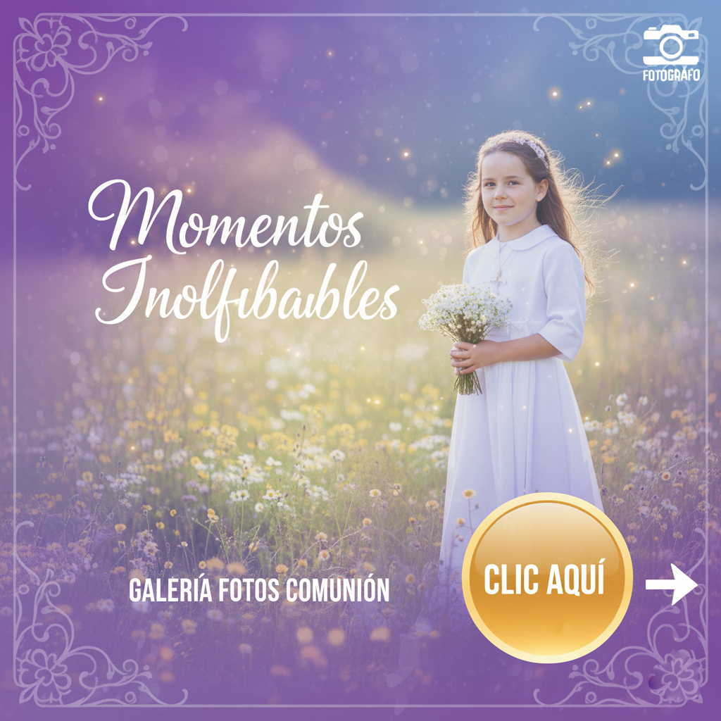 Enlace a la galería de fotos de reportaje de comunión